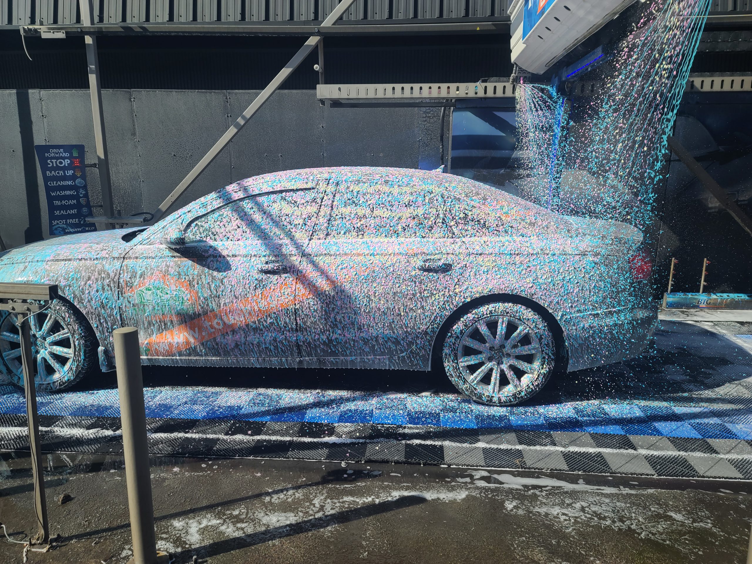 Eco-friendly car wash