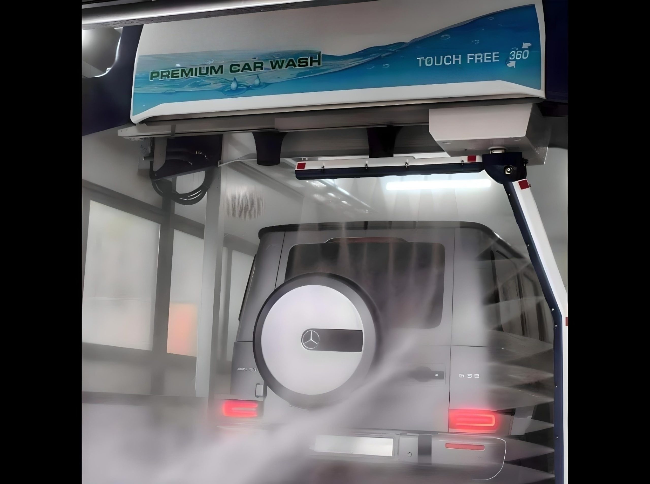 Touchless car wash technology