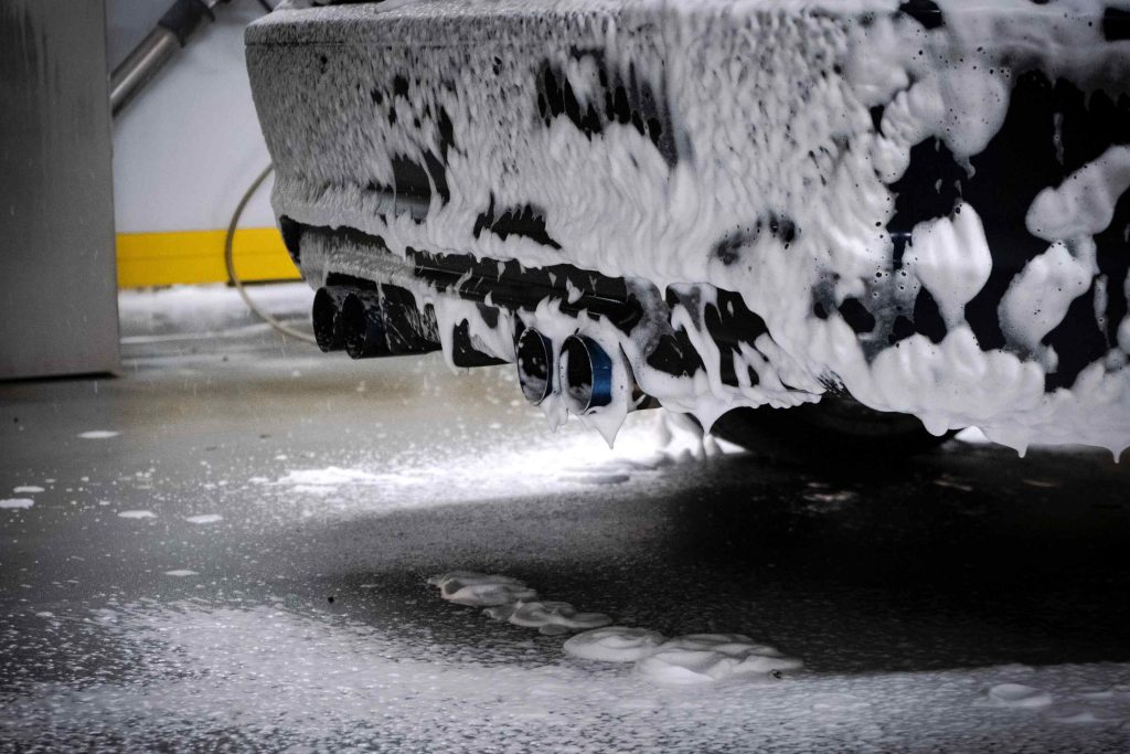 touchless car wash system